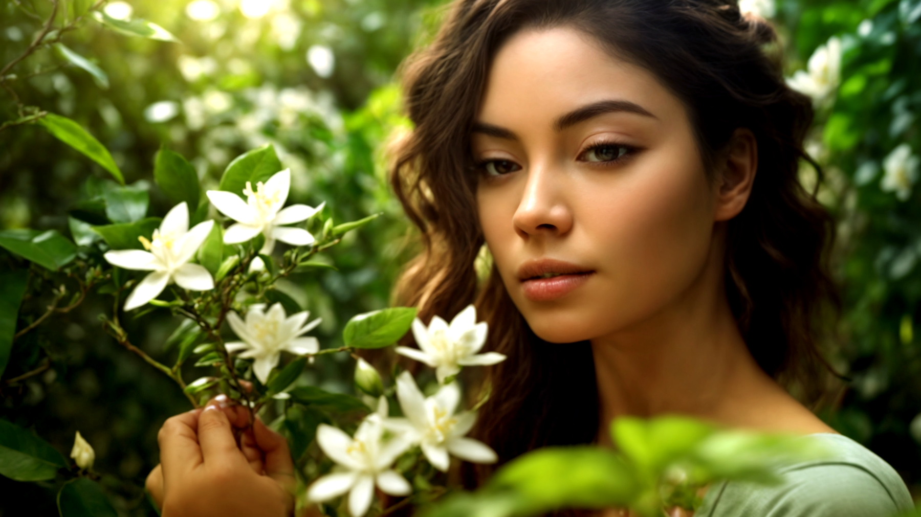 Gelsomino fiori attrezzi giardinaggio"